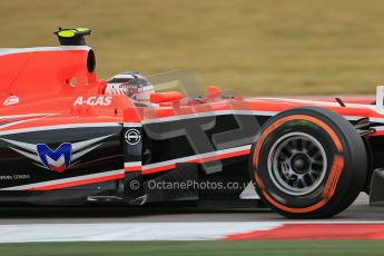 World © Octane Photographic Ltd. F1 USA GP, Austin, Texas, Circuit of the Americas (COTA), Saturday 16th November 2013 - Practice 3. Marussia F1 Team MR02 - Max Chilton. Digital Ref : 0857lw1d5209