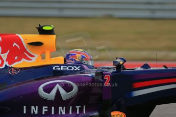 World © Octane Photographic Ltd. F1 USA GP, Austin, Texas, Circuit of the Americas (COTA), Saturday 16th November 2013 - Practice 3. Infiniti Red Bull Racing RB9 - Mark Webber. Digital Ref : 0857lw1d5240