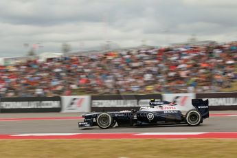 World © Octane Photographic Ltd. F1 USA GP, Austin, Texas, Circuit of the Americas (COTA), Saturday 16th November 2013 - Qualifying. Williams FW35 - Valtteri Bottas. Digital Ref : 0858lw1d1942