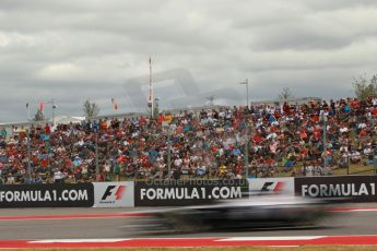 World © Octane Photographic Ltd. F1 USA GP, Austin, Texas, Circuit of the Americas (COTA), Saturday 16th November 2013 - Qualifying. Williams FW35 - Valtteri Bottas. Digital Ref : 0858lw1d1994