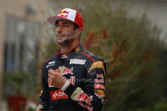 World © Octane Photographic Ltd. F1 USA GP, Austin, Texas, Circuit of the Americas (COTA), Saturday 16th November 2013 - Qualifying. Scuderia Toro Rosso STR 8 - Daniel Ricciardo. Digital Ref : 0858lw1d2107