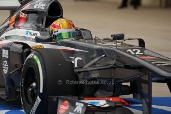 World © Octane Photographic Ltd. F1 USA GP, Austin, Texas, Circuit of the Americas (COTA), Saturday 16th November 2013 - Qualifying Parc Ferme. Sauber C32 - Esteban Gutierrez. Digital Ref : 0858lw1d2125