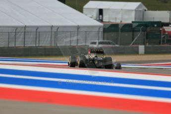 World © Octane Photographic Ltd. F1 USA GP, Austin, Texas, Circuit of the Americas (COTA), Saturday 16th November 2013 - Qualifying. Lotus F1 Team E21 – Heikki Kovalainen. Digital Ref : 0858lw1d5468