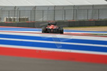 World © Octane Photographic Ltd. F1 USA GP, Austin, Texas, Circuit of the Americas (COTA), Saturday 16th November 2013 - Qualifying. Marussia F1 Team MR02 - Max Chilton. Digital Ref : 0858lw1d5484