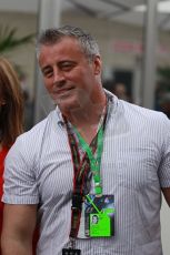 World © Octane Photographic Ltd. F1 USA GP, Austin, Texas, Circuit of the Americas (COTA), Saturday 16th November 2013 - Matt LeBlanc - Actor best known as Joey from Friends. Digital Ref : 0856lw1d2258