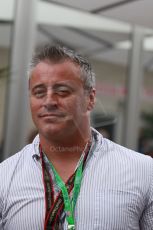 World © Octane Photographic Ltd. F1 USA GP, Austin, Texas, Circuit of the Americas (COTA), Saturday 16th November 2013 - Matt LeBlanc - Actor best known as Joey from Friends. Digital Ref : 0856lw1d2259