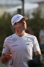 World © Octane Photographic Ltd. F1 USA GP, Austin, Texas, Circuit of the Americas (COTA), Sunday 17th November 2013 - Paddock. Mercedes AMG Petronas – Nico Rosberg. Digital Ref : 0859lw1d5612