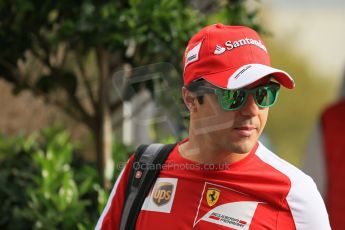 World © Octane Photographic Ltd. F1 USA GP, Austin, Texas, Circuit of the Americas (COTA), Sunday 17th November 2013 - Paddock. Scuderia Ferrari - Felipe Massa. Digital Ref : 0859lw1d5665
