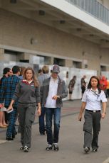 World © Octane Photographic Ltd. F1 USA GP, Austin, Texas, Circuit of the Americas (COTA), Sunday 17th November 2013 - Paddock. Sauber - Esteban Gutierrez. Digital Ref : 0859lw1d5737