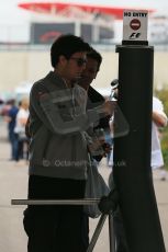World © Octane Photographic Ltd. F1 USA GP, Austin, Texas, Circuit of the Americas (COTA), Sunday 17th November 2013 - Paddock. Vodafone McLaren Mercedes - Sergio Perez. Digital Ref : 0859lw1d5772