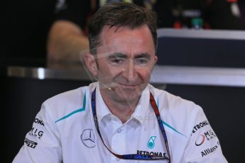 World © Octane Photographic Ltd. F1 USA GP, Austin, Texas, Circuit of the Americas (COTA), Friday 15th November 2013 – FIA Press conference. Paddy Lowe – Technical Director Mercedes AMG Petronas. Digital Ref : 0855lw1d4379