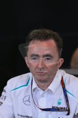 World © Octane Photographic Ltd. F1 USA GP, Austin, Texas, Circuit of the Americas (COTA), Friday 15th November 2013 – FIA Press conference. Paddy Lowe – Technical Director Mercedes AMG Petronas. Digital Ref : 0855lw1d4529
