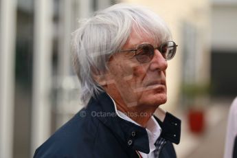 World © Octane Photographic Ltd. USA F1 Grand Prix, Austin, Texas, Circuit of the Americas (COTA). Paddock, Thursday 14th November 2013. Bernie Ecclestone. Digital Ref : 0852lw1d1127