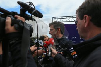 World © Octane Photographic Ltd. USA F1 Grand Prix, Austin, Texas, Circuit of the Americas (COTA). Paddock, Thursday 14th November 2013. Mark Webber – Infiniti Red Bull Racing. Digital Ref : 0852lw1d2641