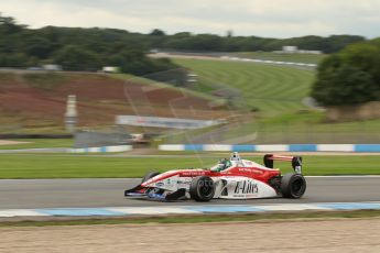 World © Octane Photographic Ltd. Donington Park General Test, Matt Bell, Douglas Motorsport, BRDC Formula 4, MSV F4-13. Thursday 19th September 2013. Digital Ref : 0829lw1d47908