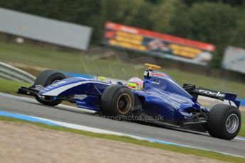 World © Octane Photographic Ltd. Donington Park General Test, Thursday 19th September 2013. Alice Powell - Carlin - World Series Renault (WSR). Digital Ref : 0829lw1d7782