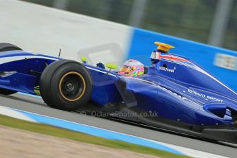 World © Octane Photographic Ltd. Donington Park General Test, Thursday 19th September 2013. Alice Powell - Carlin - World Series Renault (WSR). Digital Ref : 0829lw1d7786
