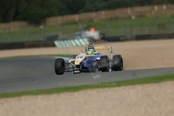 World © Octane Photographic Ltd. Donington Park test day 26th September 2013. BRDC Formula 4, MSV F4-13, HHC Motorsport, Gustavo Lima. Digital Ref : 0830lw1d8066