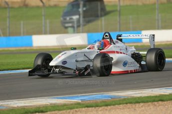 World © Octane Photographic Ltd. Donington Park test day 26th September 2013. BRDC Formula 4, MSV F4-13, Douglas Motorsport, Malgosia Rdest. Digital Ref : 0830lw1d8417