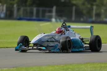 World © Octane Photographic Ltd. Donington Park test day 26th September 2013. BRDC Formula 4, MSV F4-13, MGR, Pietro Fittipaldi. Digital Ref : 0830lw1d8783