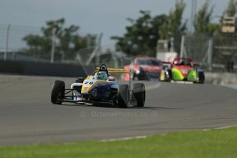 World © Octane Photographic Ltd. Donington Park test day 26th September 2013. BRDC Formula 4, MSV F4-13, HHC Motorsport, Gustavo Lima. Digital Ref : 0830lw1d9014