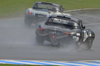 World © Octane Photographic Ltd. Donington Historic Festival, Saturday 4th May 2013, E Type Challenge. Digital Ref : 0651cb7d0421