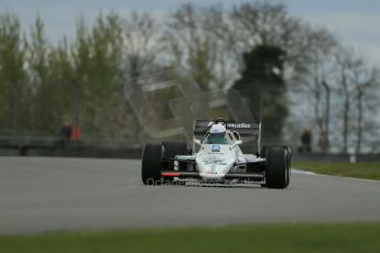 World © Octane Photographic Ltd. Donington Historic Festival, Friday 3rd May 2013. Ayrton Senna Car Demonstrations. Williams FW08C driven by Rob Hall. Digital Ref : 0646lw1d7497