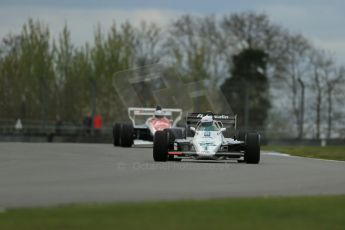 World © Octane Photographic Ltd. Donington Historic Festival, Friday 3rd May 2013. Ayrton Senna Car Demonstrations. Williams FW08C driven by Rob Hall. Digital Ref : 0646lw1d7518