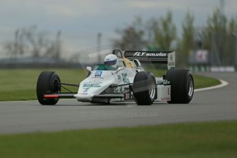 World © Octane Photographic Ltd. Donington Historic Festival, Friday 3rd May 2013. Ayrton Senna Car Demonstrations. Williams FW08C driven by Rob Hall. Digital Ref : 0646lw1d7532