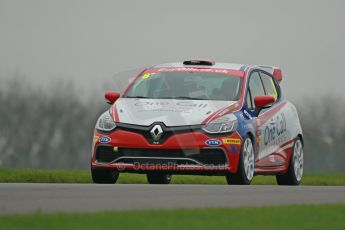 World © Octane Photographic Ltd. Donington Park General Unsilenced Test, Thursday 28th November 2013. United Autosports – Renault UK Clio Cup – Renault Clio RS – Finlay Crocker. Digital Ref : 0870cb1d8160