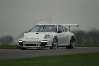 World © Octane Photographic Ltd. Donington Park General Unsilenced Test, Thursday 28th November 2013. Porsche GT3 Cup. Digital Ref : 0870cb1d8172