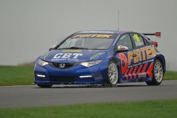 World © Octane Photographic Ltd. Donington Park General Unsilenced Test, Thursday 28th November 2013. British Touring Car Championship (BTCC) - Martin Depper – Pirtek Pacing – Honda Civic NGTC. Digital Ref : 0870cb1d8213