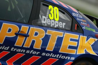 World © Octane Photographic Ltd. Donington Park General Unsilenced Test, Thursday 28th November 2013. British Touring Car Championship (BTCC) - Martin Depper – Pirtek Pacing – Honda Civic NGTC. Digital Ref : 0870cb1d8218