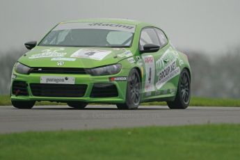 World © Octane Photographic Ltd. Donington Park General Unsilenced Test, Thursday 28th November 2013. Volkswagen Racing Cup – Stewart Lines – KPM Racing – Volkswagen Scirocco R. Digital Ref : 0870cb1d8234