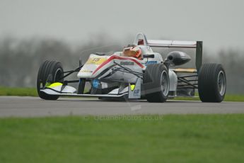 World © Octane Photographic Ltd. Donington Park General Unsilenced Test, Thursday 28th November 2013. FIA Formula 3 (F3) European Championship – Spike Goddard – T-Sport – Dallara F312 ThreeBond Nissan. Digital Ref : 0870cb1d8242