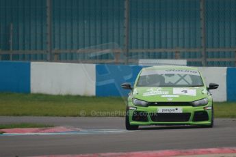 World © Octane Photographic Ltd. Donington Park General Unsilenced Test, Thursday 28th November 2013. Volkswagen Racing Cup – Stewart Lines – KPM Racing – Volkswagen Scirocco R. Digital Ref : 0870cb1d8291