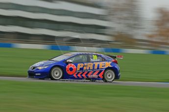 World © Octane Photographic Ltd. Donington Park General Unsilenced Test, Thursday 28th November 2013. British Touring Car Championship (BTCC) - Martin Depper – Pirtek Pacing – Honda Civic NGTC. Digital Ref : 0870cb1dx8177