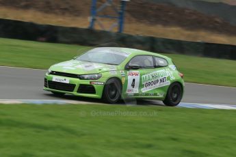 World © Octane Photographic Ltd. Donington Park General Unsilenced Test, Thursday 28th November 2013. Volkswagen Racing Cup – Stewart Lines – KPM Racing – Volkswagen Scirocco R. Digital Ref : 0870cb1dx8331