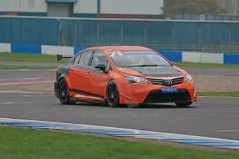 World © Octane Photographic Ltd. Donington Park General Unsilenced Test, Thursday 28th November 2013. United Autosports – British Touring Car Championship (BTCC) – Toyota Avensis NGTC. Digital Ref : 0870cb1dx8454