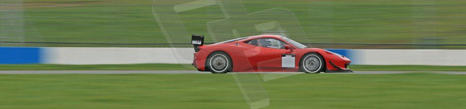 World © Octane Photographic Ltd. Donington Park General Unsilenced Test, Thursday 28th November 2013. Ferrari 458 BAMD - McGuinness/Nelson. Digital Ref : 0870cb1dx8509