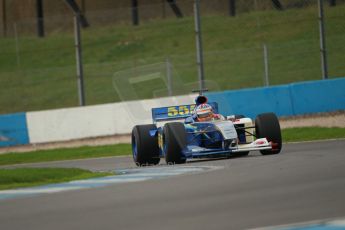 World © Octane Photographic Ltd. Donington Park general unsilenced testing October 31st 2013. Historic Formula 1 1999 British American Racing BAR01. Digital Ref : 0849lw1d0764