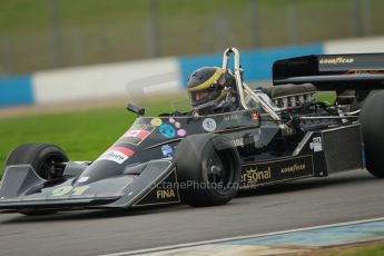 World © Octane Photographic Ltd. Donington Park general unsilenced testing October 31st 2013. Historic Formula 1 1976 Wolf Williams FW05. Digital Ref : 0849lw1d0793