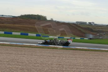 World © Octane Photographic Ltd. Donington Park general unsilenced testing October 31st 2013. Historic Formula 1 1976 Wolf Williams FW05. Digital Ref : 0849lw1d1847