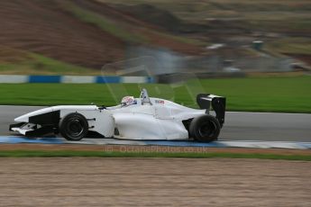 World © Octane Photographic Ltd. Donington Park general unsilenced testing October 31st 2013. BRDC Formula 4 (F4) Championship, MSV F4-013 - Jordan Albert. Digital Ref : 0849lw1d1996