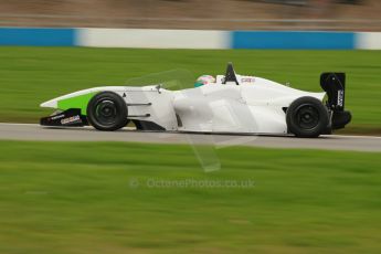 World © Octane Photographic Ltd. Donington Park General Unsilenced Testing 5th December 2013. BRDC Formula 4 (F4) Championship. MSV F4-013, MGR Motorsport, Hernan Fallas. Digital ref : 0873cb1d8576