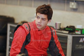 World © Octane Photographic Ltd. Donington Park General Unsilenced Testing 5th December 2013. BRDC Formula 4 (F4) Championship. MSV F4-013, MGR Motorsport, Hernan Fallas.Digital ref : 0873cb1d8620