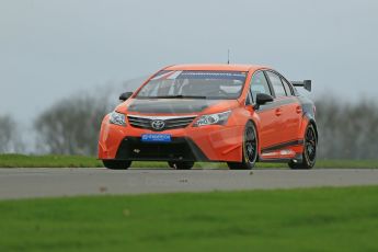 World © Octane Photographic Ltd. Donington Park General Unsilenced Testing 5th December 2013. James Cole - United Autosports - Toyota Avensis NGTC - British Touring Car Championship (BTCC). Digital ref : 0873cb1dx8634