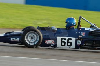 World © Octane Photographic Ltd. Donington Park general testing, Thursday 7th November 2013. Historic Formula Ford 1600 Elden, Derek/James Buckden. Digital Ref : 0850lw1d0839