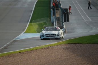 World © Octane Photographic Ltd. Donington Park general testing, Thursday 7th November 2013. Mercedes-Benz SLS AMG GT - Customer Sports / Fortec Motorsports, Oliver Webb and Benji Hetherington. Digital Ref : 0850lw1d0855