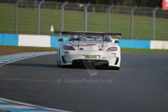 World © Octane Photographic Ltd. Donington Park general testing, Thursday 7th November 2013. Mercedes-Benz SLS AMG GT - Customer Sports / Fortec Motorsports, Oliver Webb and Benji Hetherington. Digital Ref : 0850lw1d0911